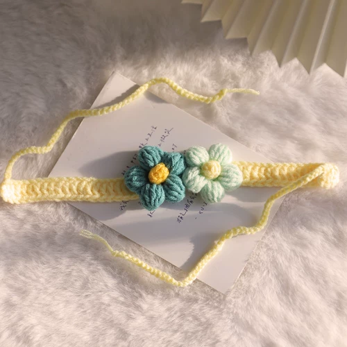 Шарф ручной работы, милый нагрудник, декор, слюнявчик, плетеный чокер