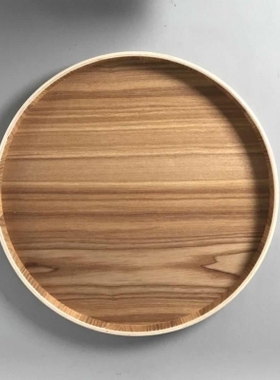 装饰摆件客厅茶盘十境木新中式