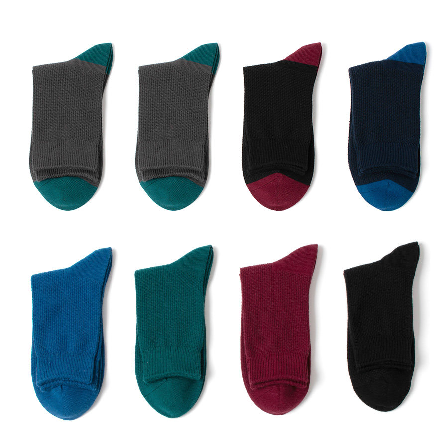 良朴商务纯色秋季透气吸汗男袜子 良朴短袜/打底袜/丝袜/美腿袜