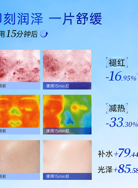 WIS隐形水润面膜双重补水舒缓