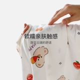 Нижнее белье, летняя хлопковая пижама, тонкий комплект для отдыха, 100% хлопок