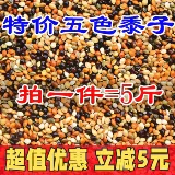 再再 Кора тигра пион черный феникс Маленький и средний попугайный зерно кормление зерна Пятицвета Песоцветный просо Смешанный просо Смешанный зерно