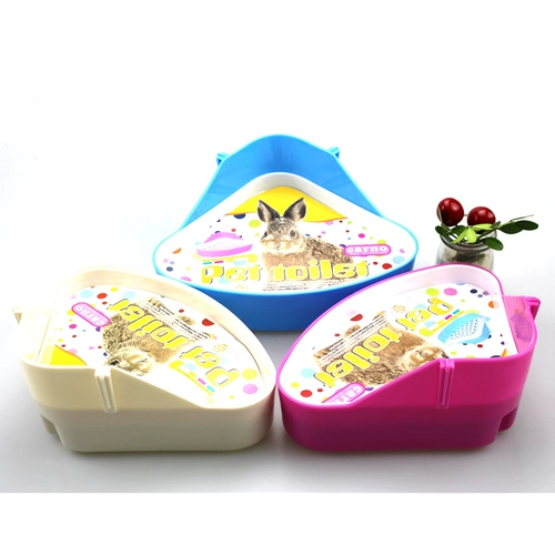 Туалетный туалет кролика, голландская, голландская свинья Большой фиксированный треугольный туалетный бассейн моча Уклян