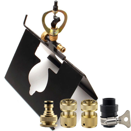 弘晨屋顶降温洒水器 喷头 园林工具园艺360度旋转自动喷水器 除尘 - 图0