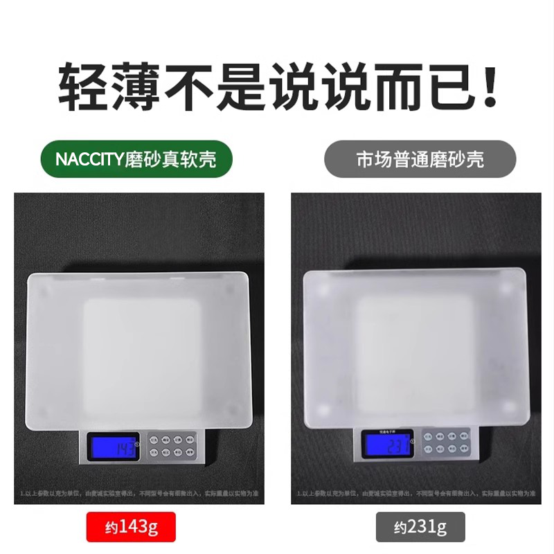 2025新款macbook保护壳pro/air适用m4苹果笔记本电脑保护套14寸16膜mac磨砂透明13.6硅胶15.3英寸软壳M3超薄 - 图1