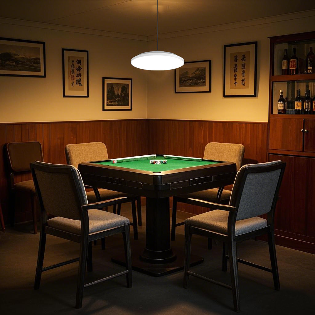 棋牌室专用灯照明会所麻将机桌房馆专用平板LED吊灯简约新款高端,淘宝优惠券,粉丝福利购,淘宝优惠卷