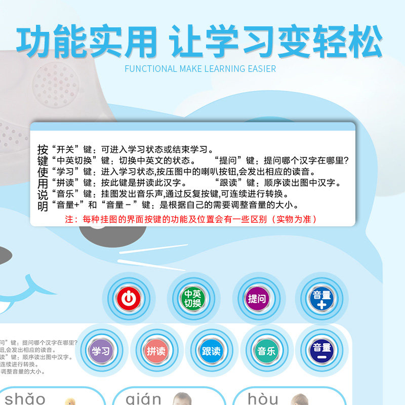  米乐玩具玩具挂图/认知卡