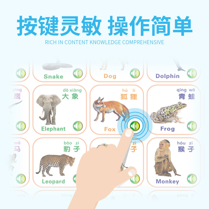  米乐玩具玩具挂图/认知卡
