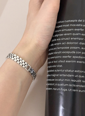 女生925银韩版表带手链