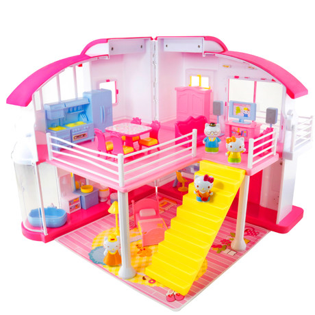 pink kitty house of toys