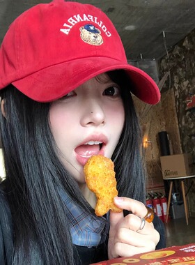 2025新款显脸小小熊刺绣棒球帽子