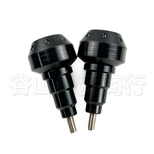 适用雅马哈fz1/fz6 MT03/09 改装cnc发动机防摔胶/球保险杠防摔棒 - 图0