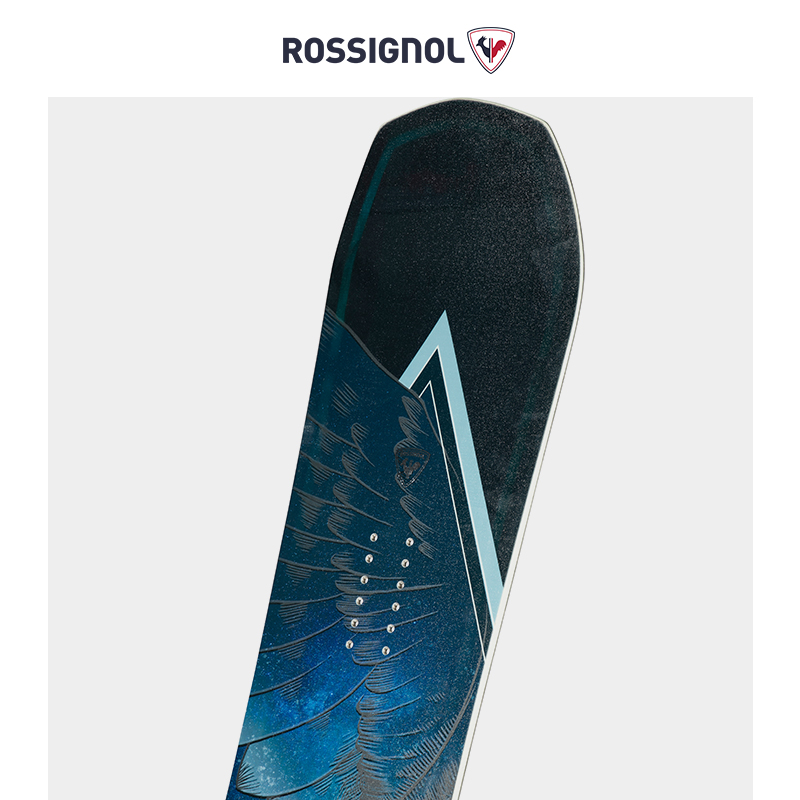 ROSSIGNOL24新品金鸡女款单板滑雪板freestyle双向板DIVA雪板装备 - 图0