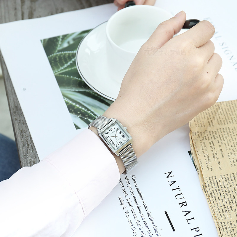 casio复古2023年新款学生小方表 卡修手表日韩腕表