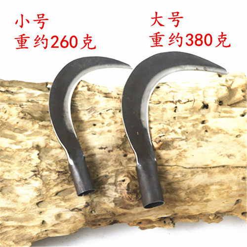 镰刀草镰刀农用工具割草刀农具园林刀具落柴刀弯刀钩刀割草刀包邮 - 图0