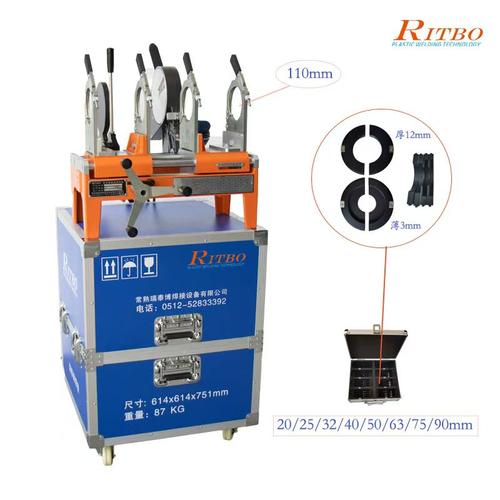 ritbo瑞泰博PPH对接焊机PVDF割刀焊板烫板红外焊机 PFA热熔机包邮 - 图2