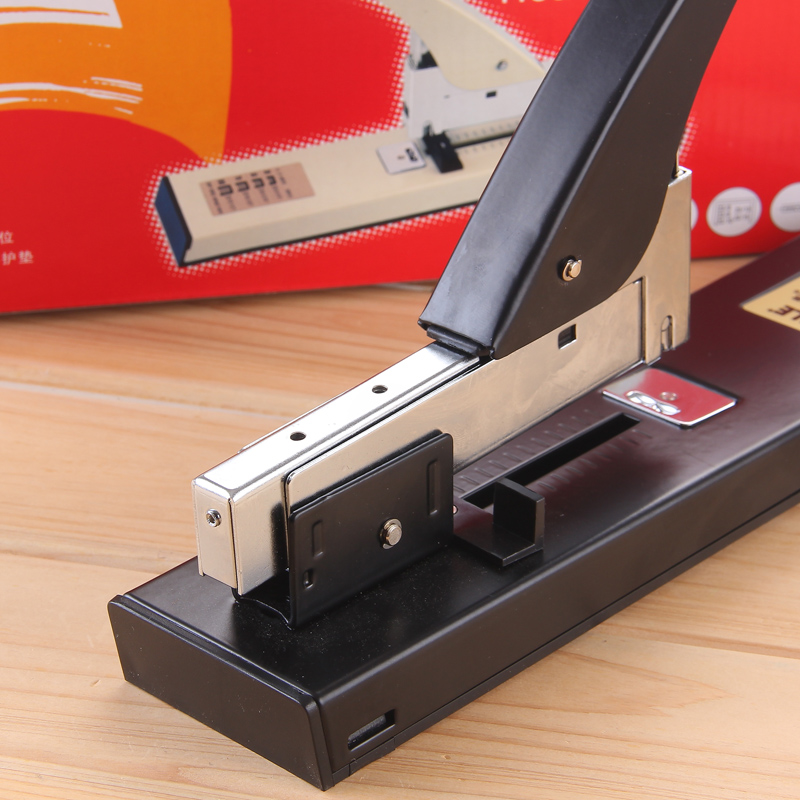 益而高重型订书机938装钉机力士型大号加厚办公订书器财务装订文具用品套装多功能省力手动定书机批发 - 图2