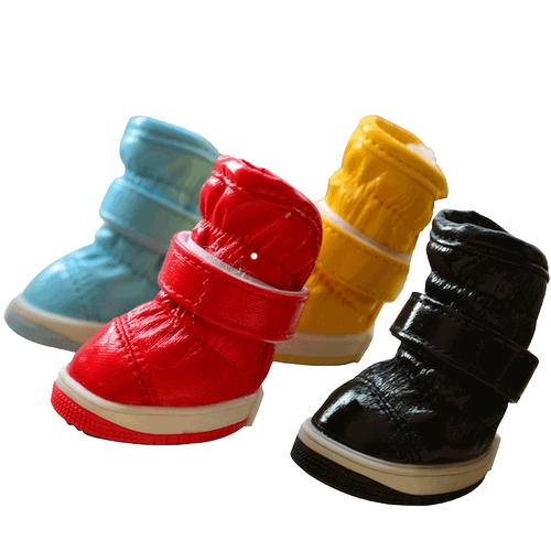 Снежные ботинки для домашних животных, туфли для собак, водонепроницаемые анти -кеп