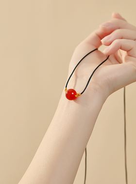 【抖音同款】红玛瑙项链