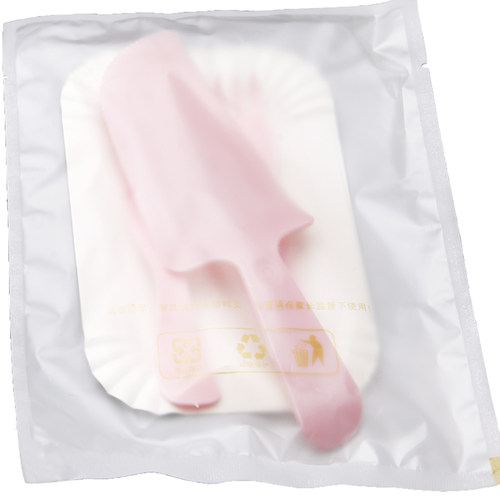 派对一次性生日蛋糕刀叉纸盘碟套装四合一家用组合餐具烘焙用品 - 图3