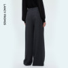 Langzi high-end versatile wide-leg suit pants for women commuting OL suit pants high waist 2025 winter new style