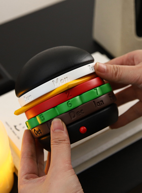 创意复古日历办公室桌面工位情绪稳定治愈台历万年历摆件生日礼物