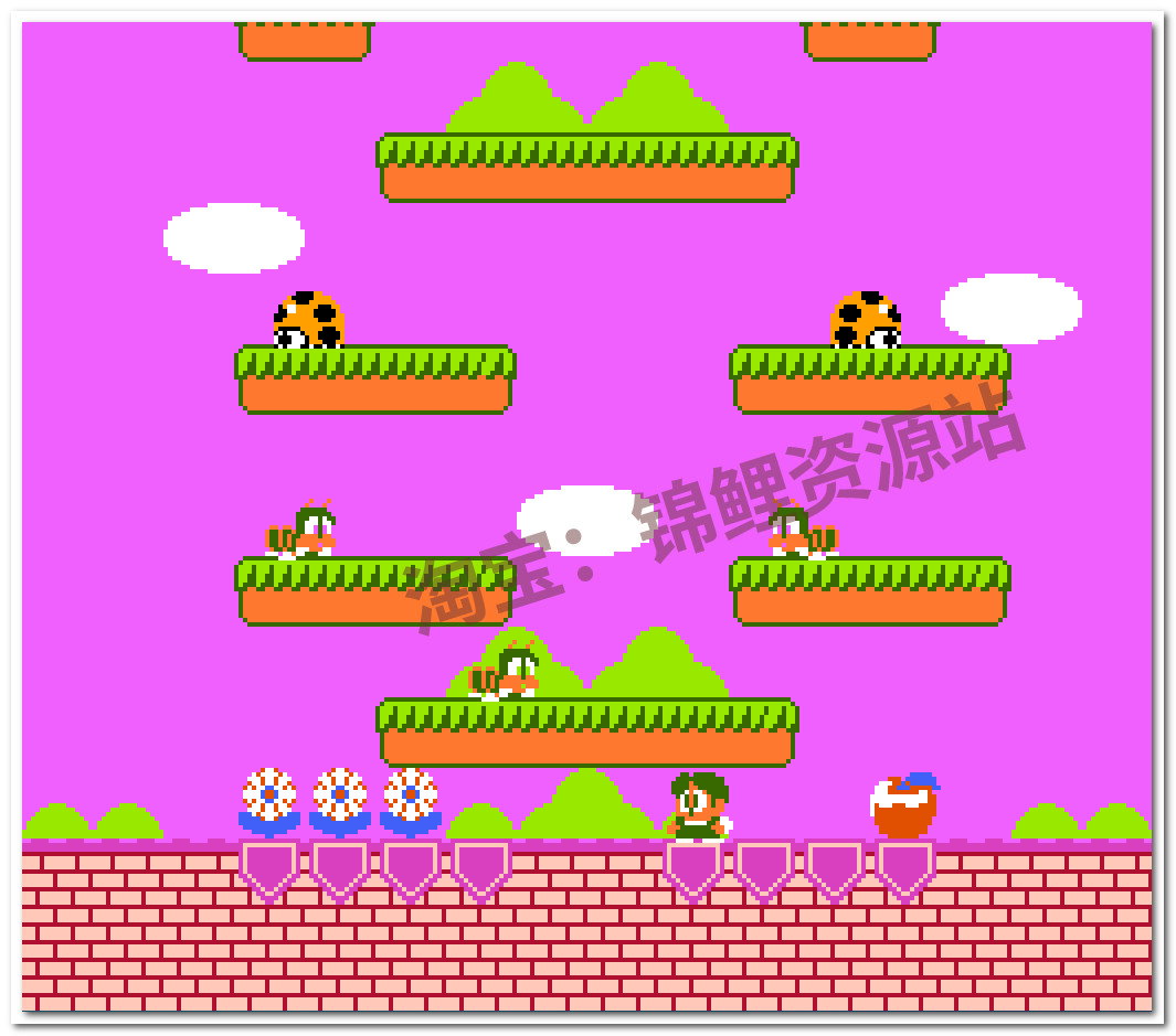 彩虹岛FC小霸王NES游戏PC电脑安卓苹果益智游戏