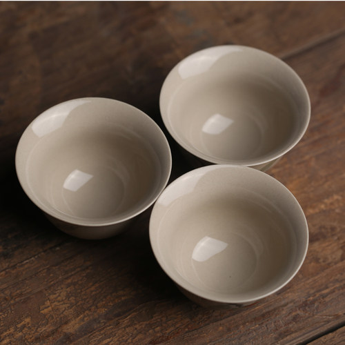 中式柿子事事如意国画风仿手绘陶瓷茶杯茶具个性普洱单杯主人杯 - 图2