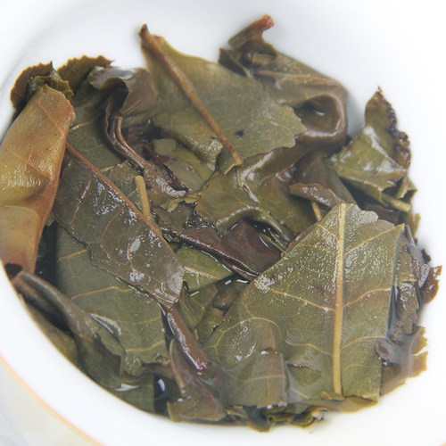 云南普洱茶 古树普洱 生茶 七子饼茶叶 357克 临沧冰岛黄金叶 - 图2