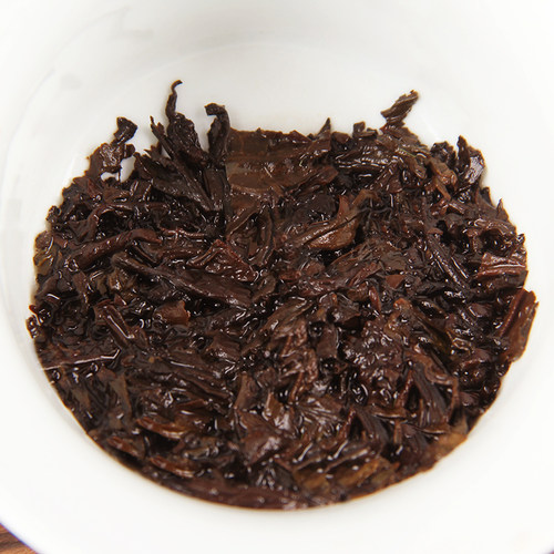 普洱茶 云南茶叶砖茶 100g牛皮茶砖 2017年陈香普洱熟茶 - 图3