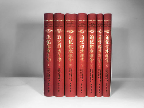 追忆似水年华 普鲁斯特全套7册硬壳精装全新珍藏版世界名著文学许渊冲翻译外国小说作品集文学回忆体长篇小说世界名著译林正版现货 - 图0