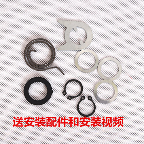 防盗门把手通用型配件大门拉手家用室内卧室实心手柄加厚门锁配件 - 图2