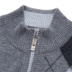Hengyuanxiang mùa thu và mùa đông nam tinh khiết cashmere nửa cao cổ áo len lỏng lẻo nam đầu tròn cổ nam cashmere áo len giải phóng mặt bằng - Áo len Cashmere áo thun dài tay nam Áo len Cashmere
