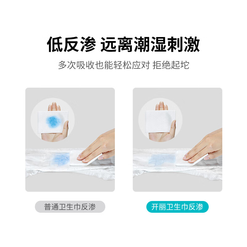 开丽裤型产妇卫生巾产褥期排恶露产后卫生巾月子专用L/XL码EO消毒