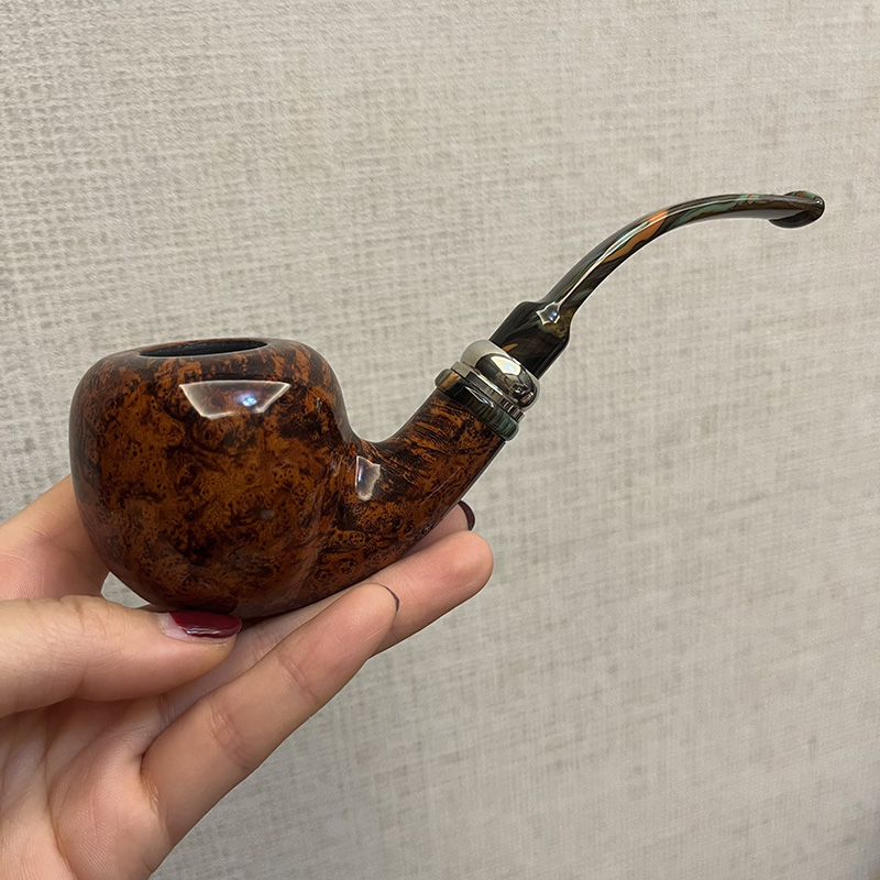 丹麦进口Peder Jeppesen吉普森PJ手工石楠木烟斗光面Classic3入门 - 图2