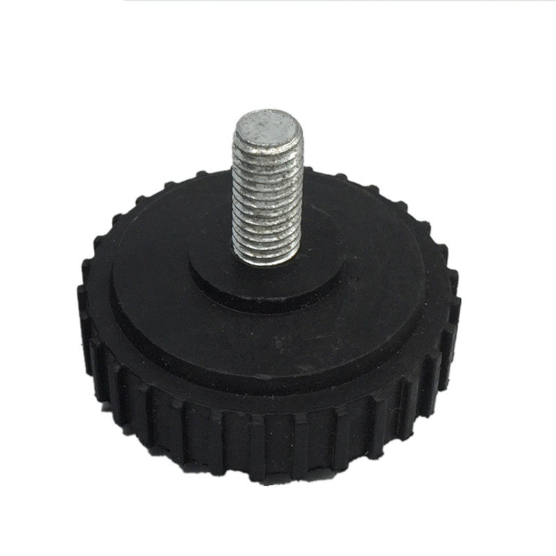 30kg150kg200公斤300KG电子秤称脚下面黑红色塑胶底座 通用螺丝脚