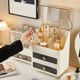 Cosmetic storage box dressing table desktop drawer skin care products storage rack multifunctional household products