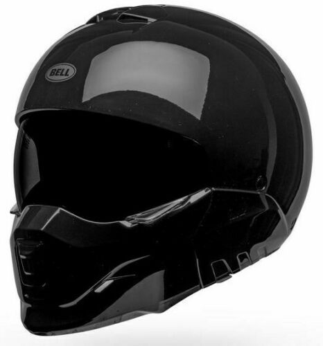 现货BELL BROOZER摩托车头盔 全盔哈雷复古赛车战士可拆卸34半盔 - 图2