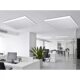 New surface mounted LED flat panel light high brightness ceiling light