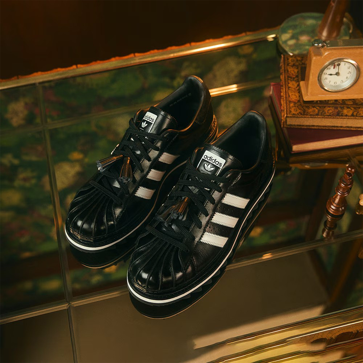 Adidas/阿迪达斯正品三叶草男女同款复古休闲贝壳头板鞋IH5953,淘宝优惠券,粉丝福利购,淘宝优惠卷