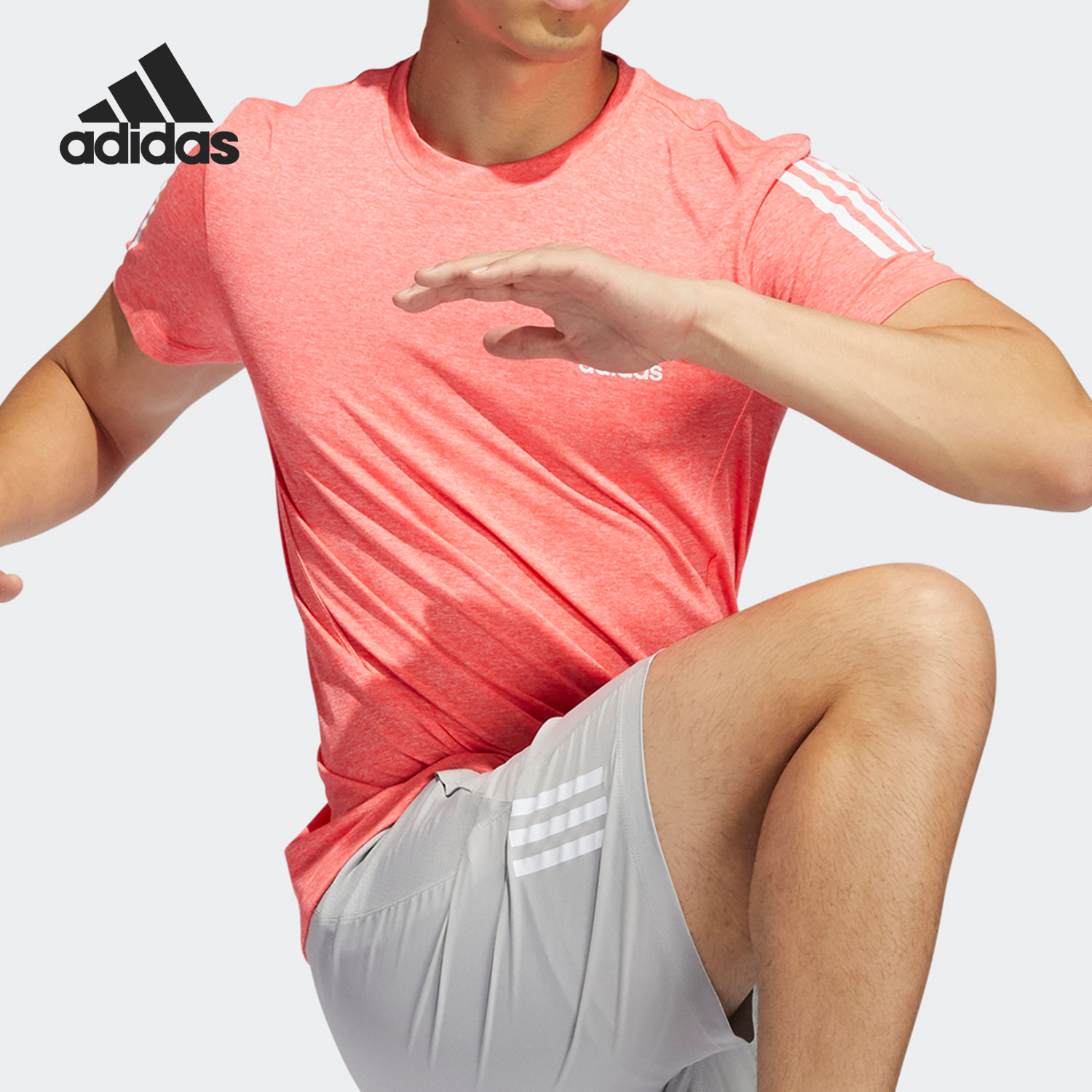 Adidas/阿迪达斯正品AEROREADY TEE 男子训练运动短袖T恤 GL4378 - 图2