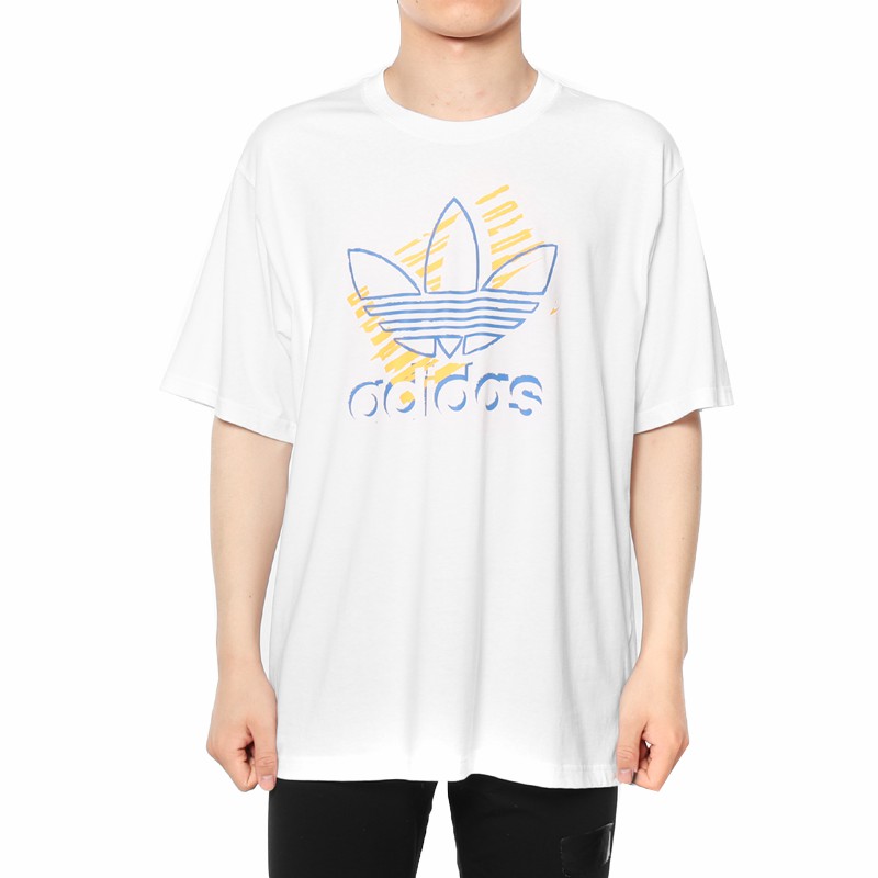 Adidas/阿迪达斯正品三叶草男装夏季新款 透气短袖T恤 DV3279 - 图3