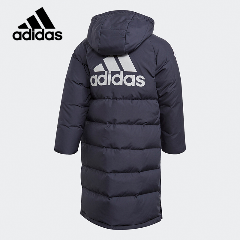 Adidas/阿迪达斯正品中长款大童修身保暖羽绒服新款 GG3651