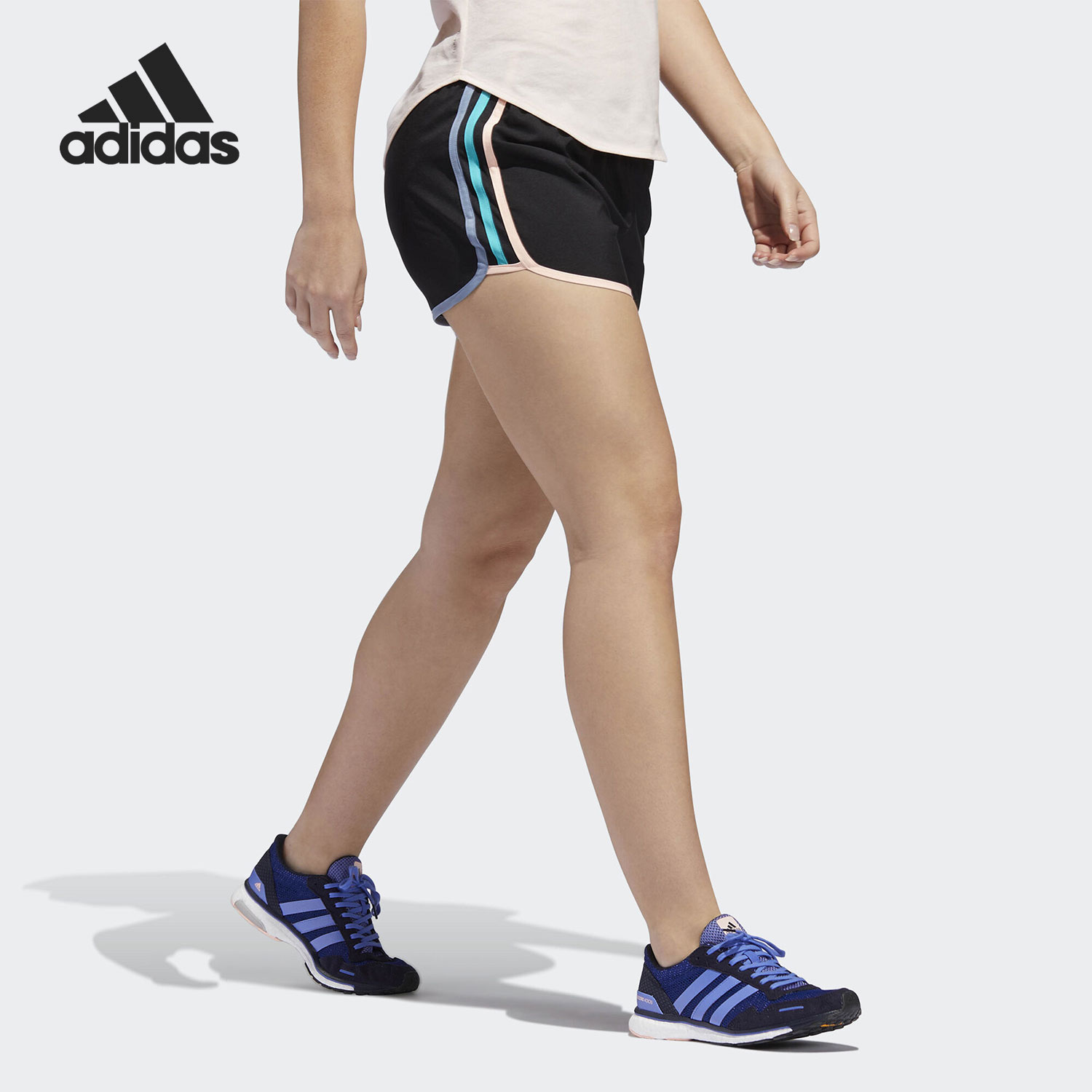 Adidas/阿迪达斯正品休闲女子运动时尚透气潮流短裤 CZ3511 - 图2