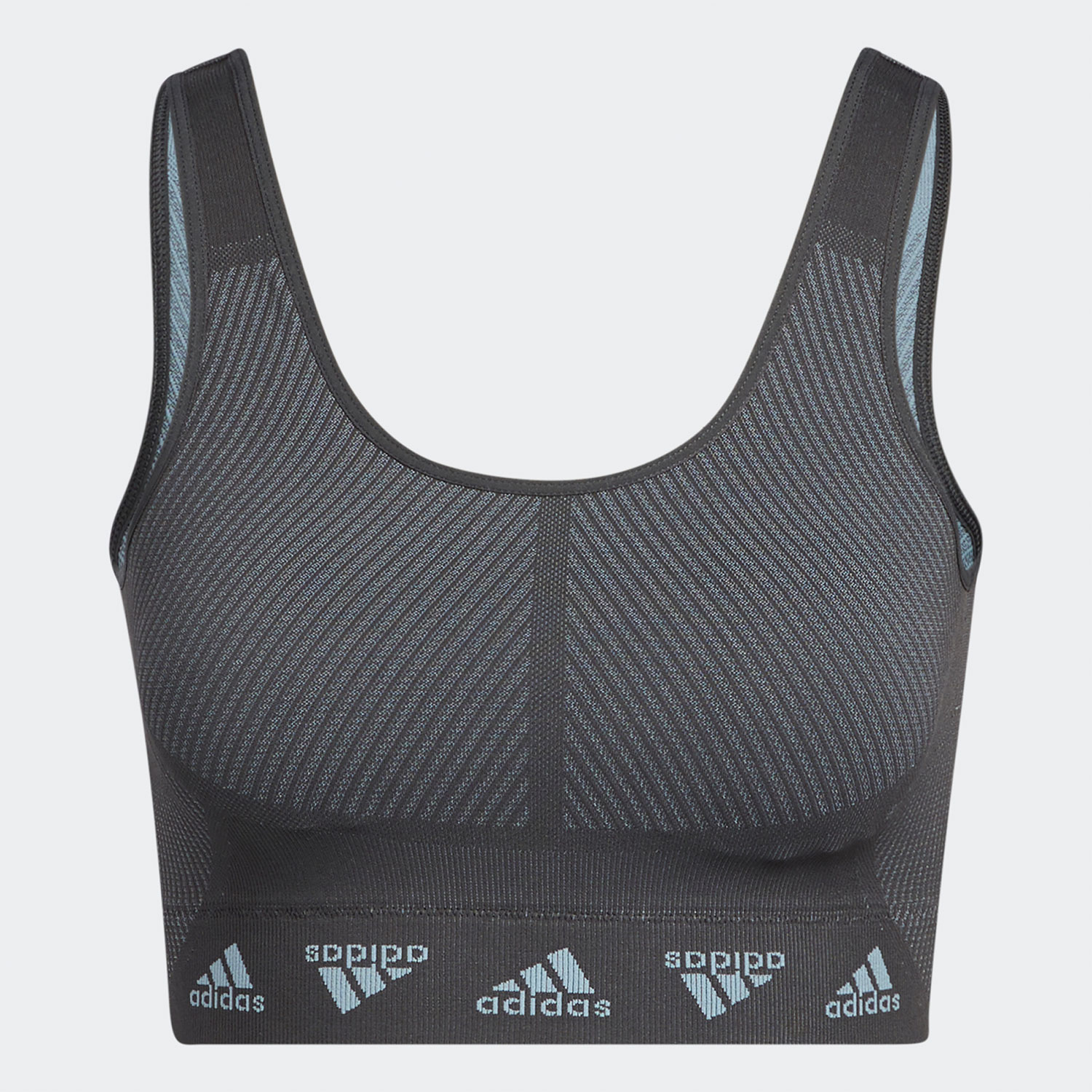 Adidas/阿迪达斯正品时尚新款女子健身训练运动内衣 HE2614-图2