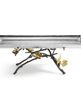 【官方授权】美国Michael Aram Butterfly Ginkgo蝴蝶银杏果盘礼