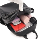 Кенгуру, рюкзак, модная универсальная вместительная и большая сумка через плечо, из натуральной кожи