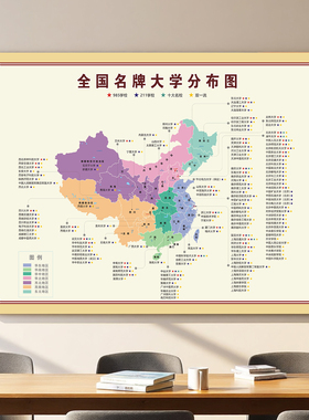 985211名校地图重点大学分布图