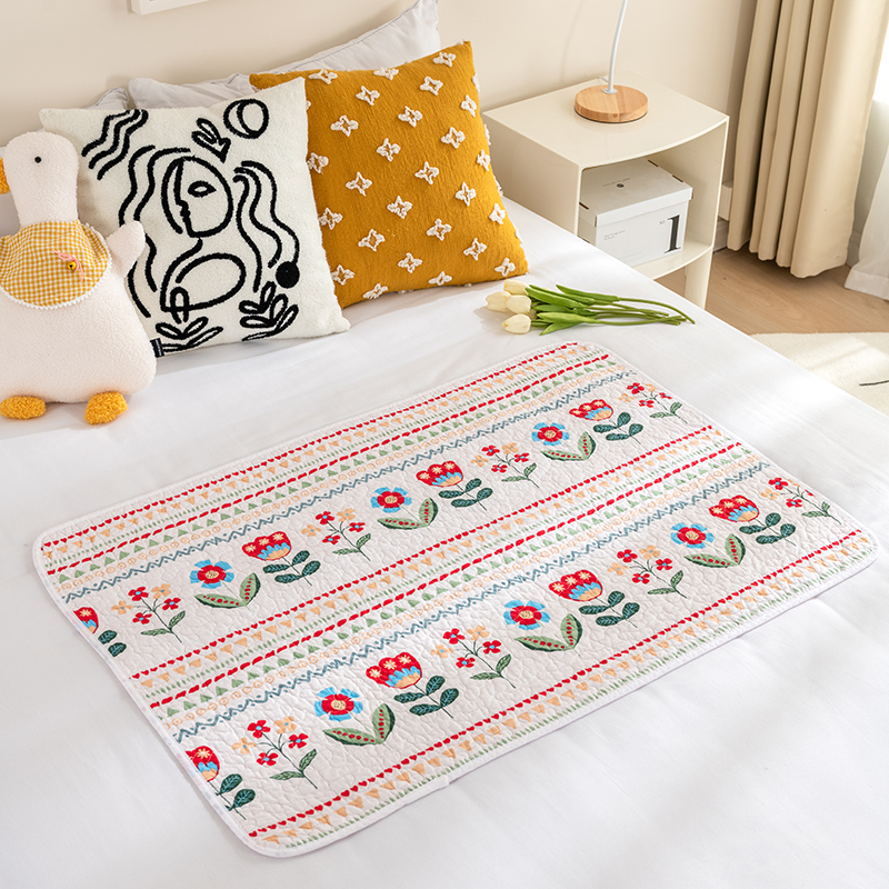 月经垫生理期专用透气大姨妈垫子女床上可洗小褥子例假经期小床垫 - 图3