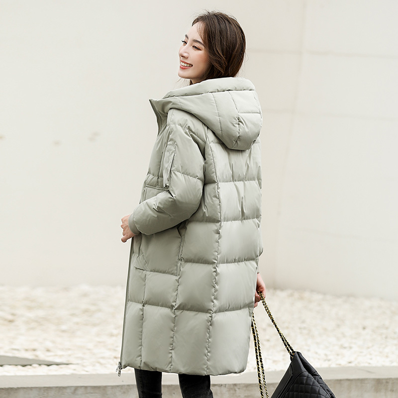 高梵反季女中长款2020年新款面包服 高梵恩玖羽绒服